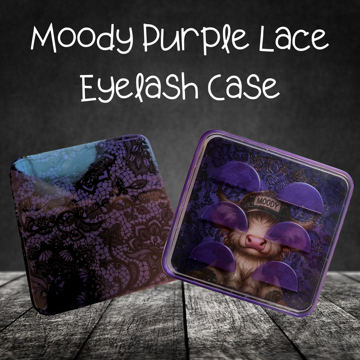 Moody Lace Eyelash Case