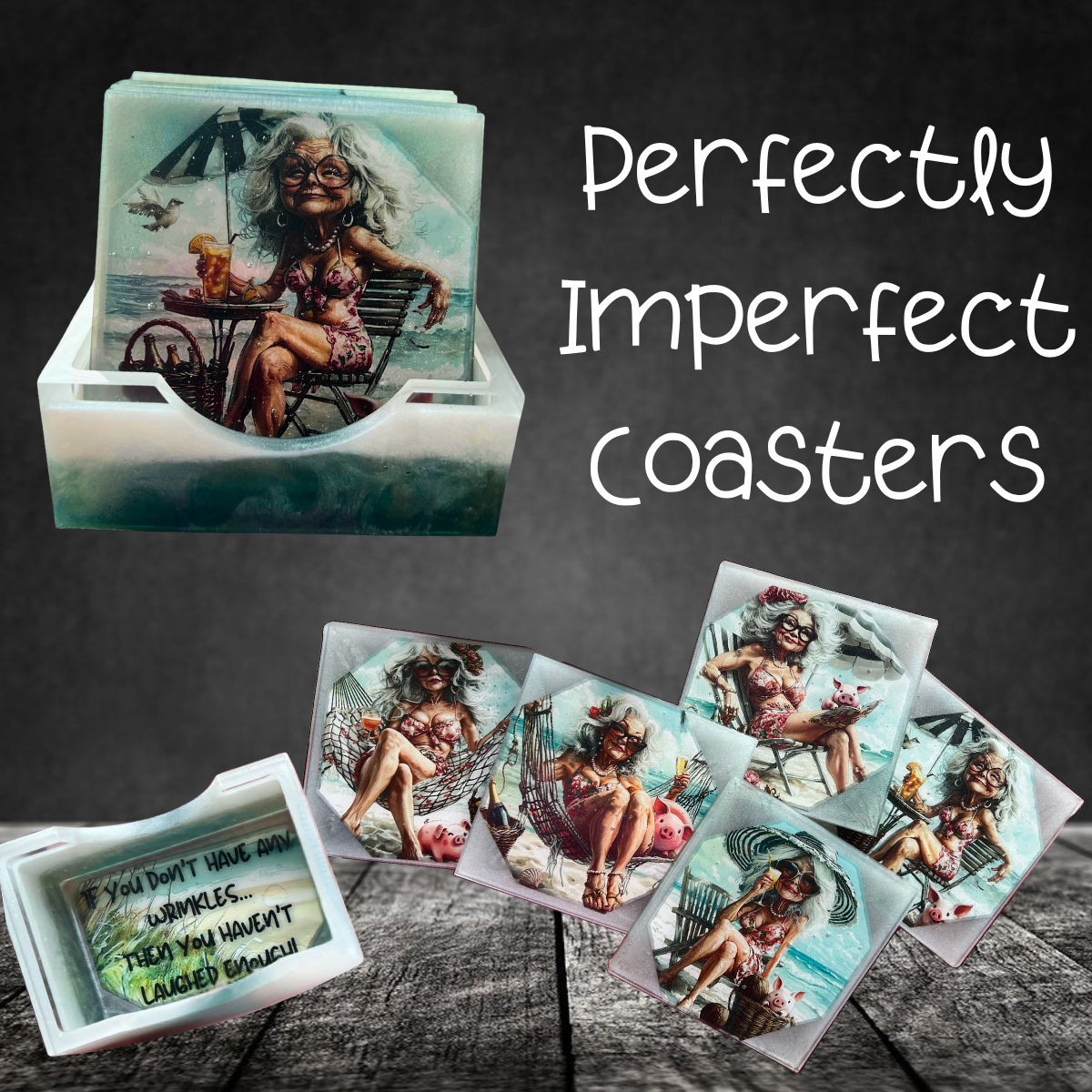 Perfectly Imperfect Coasters